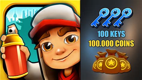 how to get 100 000 coins in subway surfers|Subway Surfers codes for free Coins and Keys in .